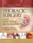 Image for Thoracic surgery.: (Lung resections, bronchoplasty)