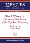 Image for Shock Waves in Conservation Laws with Physical Viscosity