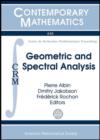 Image for Geometric and Spectral Analysis