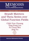 Image for Brandt Matrices and Theta Series over Global Function Fields