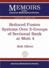 Image for Reduced Fusion Systems Over 2-Groups of Sectional Rank at Most 4