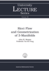 Image for Ricci Flow and Geometrization of 3-Manifolds