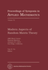 Image for Modern aspects of random matrix theory: AMS Short Course, Random Matrices, January 6-7, 2013, San Diego, California