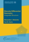 Image for Discrete Differential Geometry : v. 98