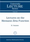Image for Lectures on the Riemann Zeta Function