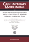 Image for Recent advances in representation theory, quantum groups, algebraic geometry, and related topics: AMS special sessions on geometric and algebraic aspects of representation theory and quantum groups, and noncommutative algebraic geometry, October 13-14, 2012, Tulane University, New Orleans, Louisiana : volume 623