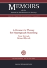 Image for A geometric theory for hypergraph matching