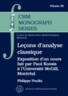Image for Lecons d&#39;Analyse Classique : Exposition d&#39;un cours fait par Paul Koosis a l&#39;Universite McGill, Montreal