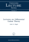 Image for Lectures on Differential Galois Theory : v. 7