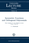 Image for Symmetric Functions and Orthogonal Polynomials