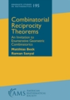 Image for Combinatorial Reciprocity Theorems