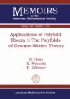 Image for Applications of Polyfold Theory I : The Polyfolds of Gromov-Witten Theory