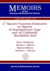 Image for L^p-Square Function Estimates on Spaces of Homogeneous Type and on Uniformly Rectifiable Sets