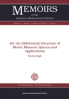 Image for On the differential structure of metric measure spaces and applications : volume 236, number 1113