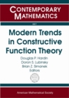 Image for Modern trends in constructive function theory