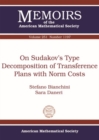 Image for On Sudakov&#39;s Type Decomposition of Transference Plans with Norm Costs