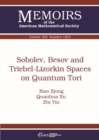Image for Sobolev, Besov and Triebel-Lizorkin Spaces on Quantum Tori