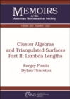 Image for Cluster Algebras and Triangulated Surfaces Part II: Lambda Lengths