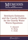 Image for Strichartz Estimates and the Cauchy Problem for the Gravity Water Waves Equations