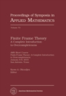 Image for Finite frame theory: a complete introduction to overcompleteness : AMS short course Finite Frame Theory, a Complete Introduction to Overcompleteness, January 8-9, 2015, San Antonio, Texas