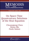 Image for On Space-Time Quasiconcave Solutions of the Heat Equation