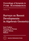 Image for Surveys on Recent Developments in Algebraic Geometry