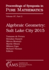 Image for Algebraic Geometry Salt Lake City 2015 (Part 2)