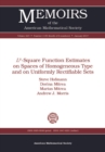 Image for Lp-square function estimates on spaces of homogeneous type and on uniformly rectifiable sets