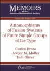 Image for Automorphisms of Fusion Systems of Finite Simple Groups of Lie Type