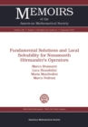 Image for Fundamental solutions and local solvability for nonsmooth Hèormander&#39;s operators