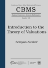 Image for Introduction to the Theory of Valuations