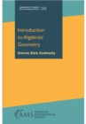 Image for Introduction to algebraic geometry : 188