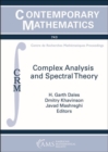 Image for Complex Analysis and Spectral Theory
