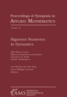 Image for Rigorous numerics in dynamics: AMS Short Course, Rigorous Numerics in Dynamics, January 4-5, 2016, Seattle, Washington
