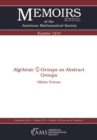 Image for Algebraic Q-groups as abstract groups : Volume 255, number 1219