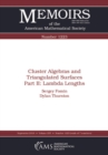 Image for Cluster algebras and triangulated surfaces : volume 255, number 1223