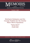Image for Strichartz estimates and the Cauchy problem for the gravity water waves equations