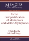 Image for Partial Compactification of Monopoles and Metric Asymptotics