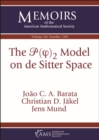 Image for The $\mathscr {P}(\varphi )_2$ Model on de Sitter Space