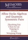 Image for Affine Hecke Algebras and Quantum Symmetric Pairs