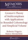 Image for Gromov&#39;s Theory of Multicomplexes with Applications to Bounded Cohomology and Simplicial Volume