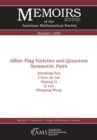 Image for Affine Flag Varieties and Quantum Symmetric Pairs