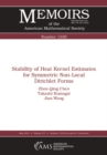 Image for Stability of Heat Kernel Estimates for Symmetric Non-Local Dirichlet Forms