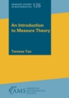 Image for An Introduction to Measure Theory