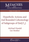 Image for Hyperbolic Actions and 2nd Bounded Cohomology of Subgroups of $\textrm {Out}(F_n)$
