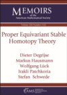 Image for Proper Equivariant Stable Homotopy Theory