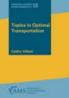 Image for Topics in Optimal Transportation