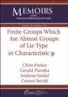 Image for Finite Groups Which Are Almost Groups of Lie Type in Characteristic $\mathbf {p}$