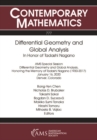 Image for Differential Geometry and Global Analysis