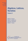 Image for Algebras, Lattices, Varieties : Volume II